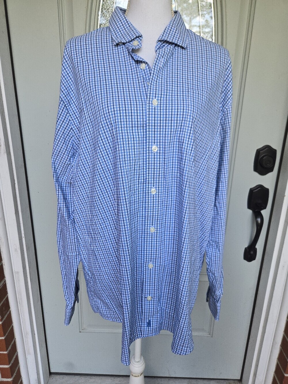 Johnnie-O Sycamore Button Up Shirt Wake
